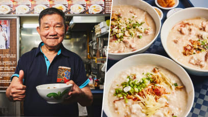 After A Fall & 2-Year Break, Hawker Behind Porridge Stall Soon Heng Back In Biz