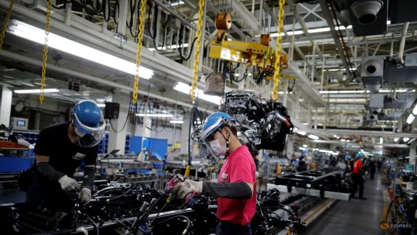 Japan's July factory output slips as COVID-19 hits car production Japan's July factory output slips as COVID-19 hits car production