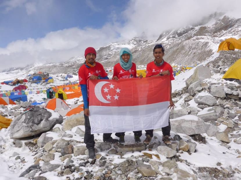Gallery: S'pore Everest team return home