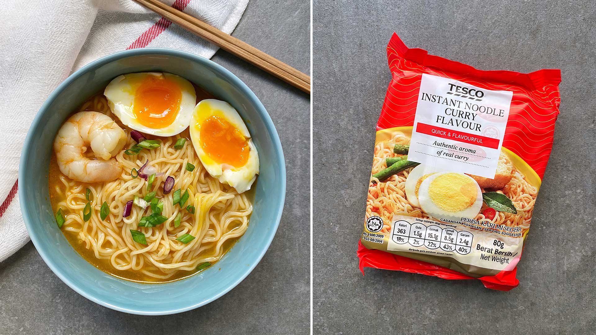 Surprisingly Sedap Curry Instant Noodles from Brit Brand Tesco Now in S’pore
