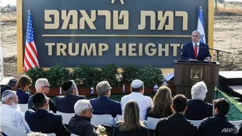 PM Israel lancar petempatan 'Trump Heights' di Golan