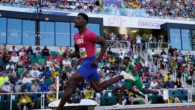 Kerley on fire but Jacobs struggles in 100m heats Kerley on fire but Jacobs struggles in 100m heats