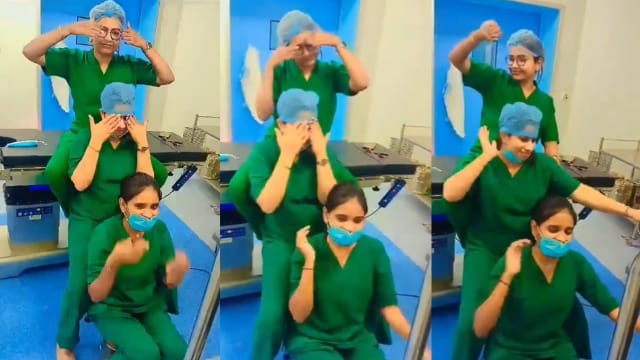 手术室内拍摄跳舞  印度三名女护士遭解雇