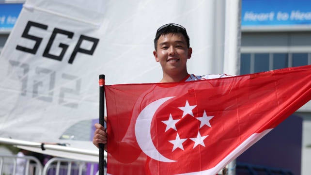 Sailor Ryan Lo takes home Singapore’s second gold medal at Asian Games 