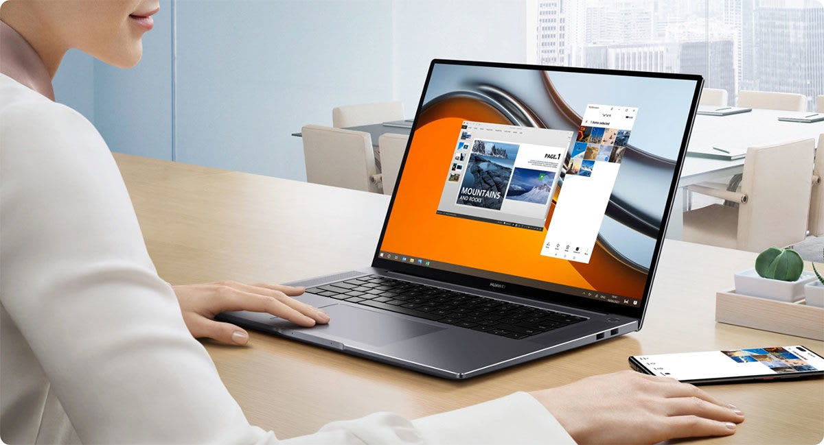 The Huawei Matebook 14s sports a generous touchscreen that serves up a deep 3:2 aspect ratio, making content more immersive. Photos: Huawei The Huawei Matebook 14s sports a generous touchscreen that serves up a deep 3:2 aspect ratio, making content more immersive. Photos: Huawei