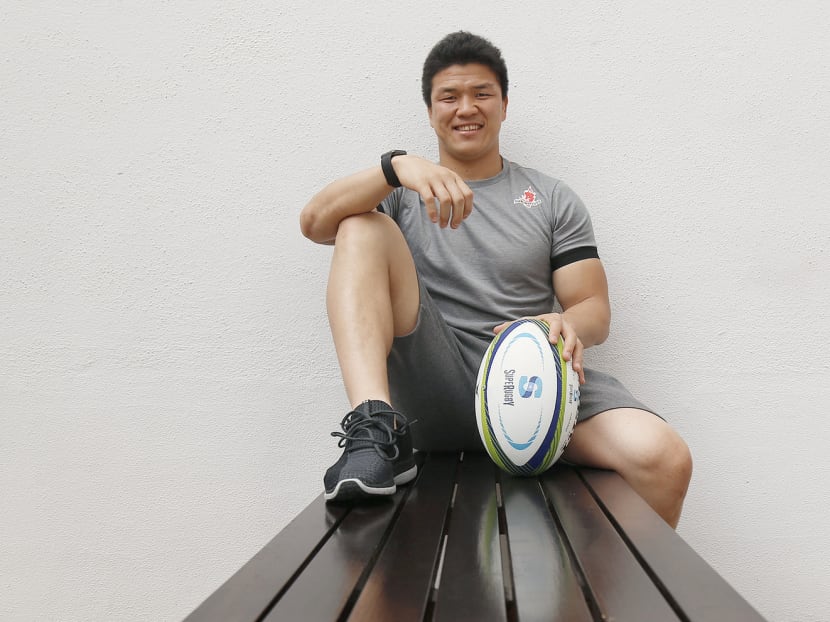 Sunwolves co-captain Harumichi Tatekawa, who also leads the Japanese national team, hopes his team will repay the strong support the team enjoys in Singapore by defeating the Sharks tomorrow. Photo: Najeer Yusof