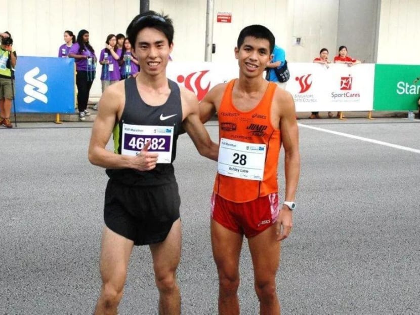 This is the latest development in the ongoing spat between two-time SEA Games gold medallist Soh Rui Yong (left) and teammate Ashley Liew (right) over events during the men’s marathon race at the SEA Games in 2015.