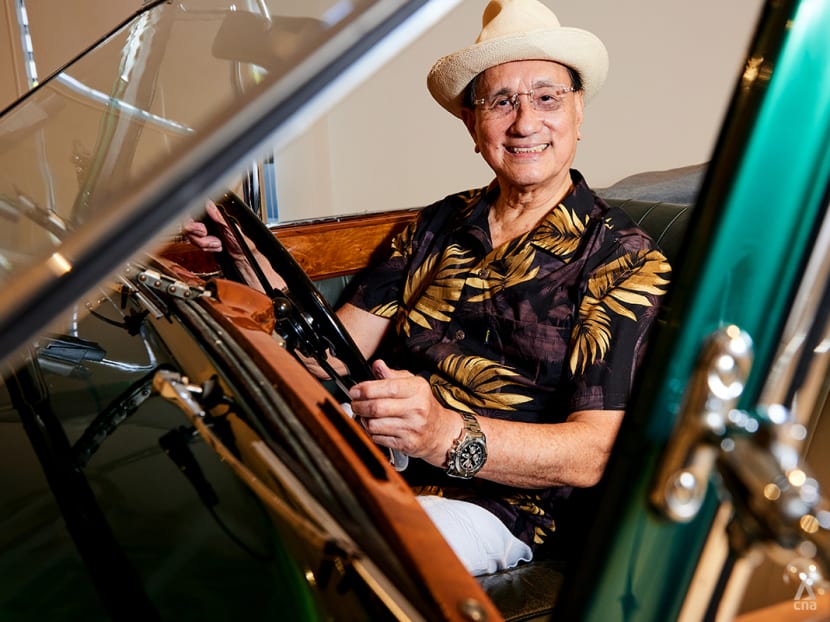 In Singapore, an 80-year-old vintage car collector with a thirst for adventure