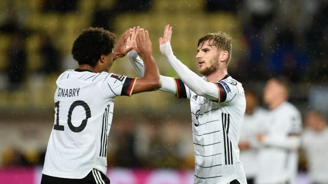 世界杯欧洲区外围赛：德国4比0轻取北马其顿