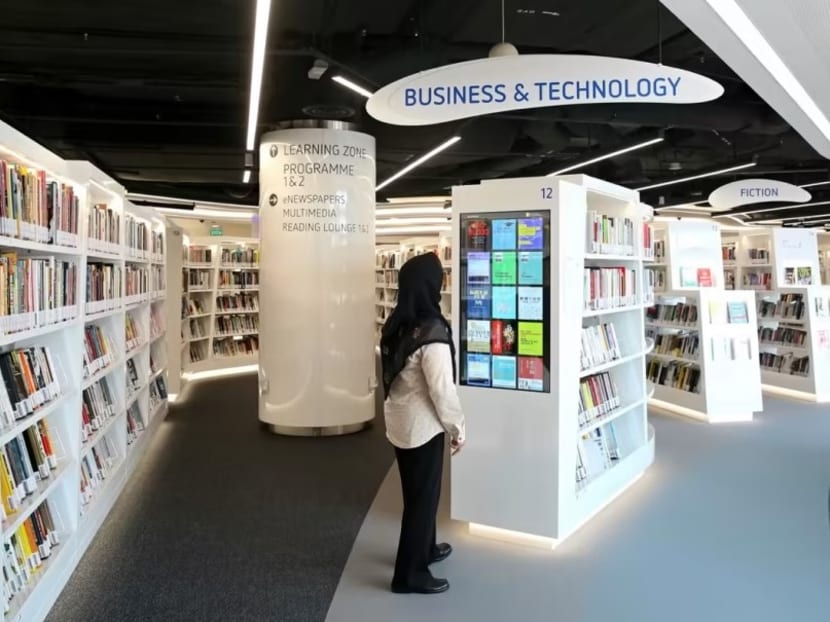 The Library@harbourfront located at Vivocity.