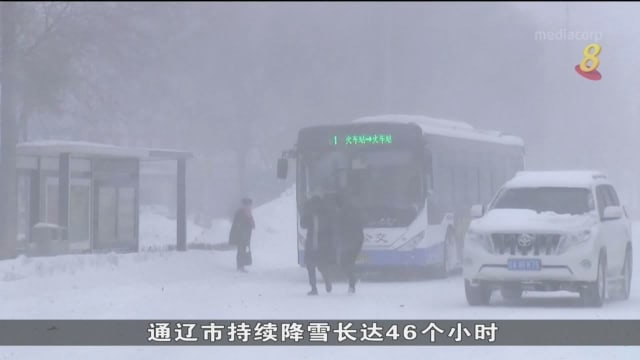 内蒙古自治区通辽市持续降雪46小时 约3万人受灾