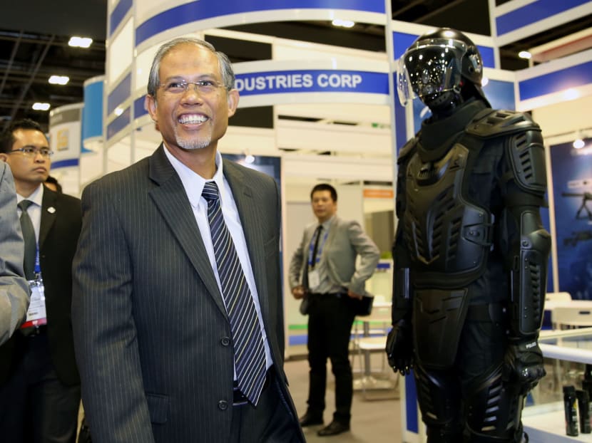 Second Minister for Home Affairs Masagos Zulkifli at the official opening ceremony for Global Security Asia 2015, Asia’s first security conference on ISIS on March 3, 2015. Photo: Wee Teck Hian