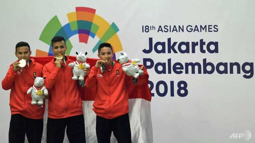 Hosts Indonesia smash Asian Games record Hosts Indonesia smash Asian Games record