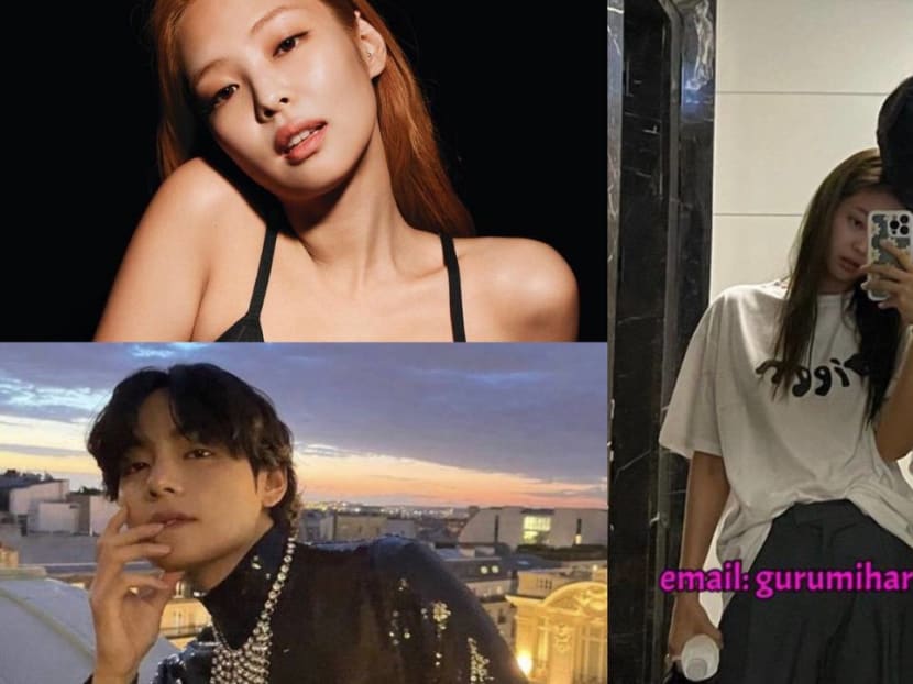  New Mirror Selfie Of Blackpink's Jennie & BTS' V Sparks Rumours Again That The Stars Are Dating