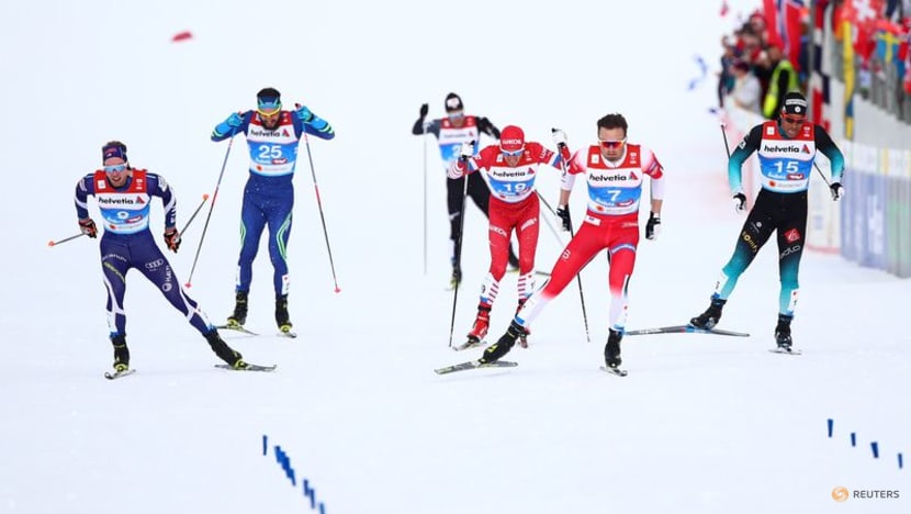 Skiing-Russian and Belarusian athletes remain banned from FIS events