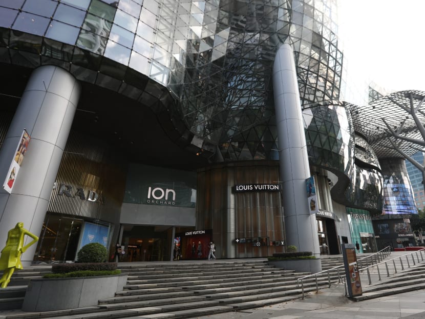 The Ministry of Health is probing three cases of coronavirus infection among people who work at Ion Orchard mall (pictured).
