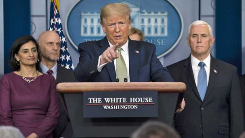 Trump calls for national unity against coronavirus Trump calls for national unity against coronavirus