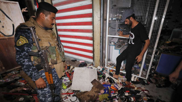 伊拉克首都发生自杀式炸弹袭击 35人亡60人伤