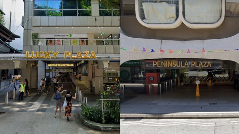 Weekend entry restrictions at Lucky Plaza, Peninsula Plaza to be lifted after 'crowding situation' improves Weekend entry restrictions at Lucky Plaza, Peninsula Plaza to be lifted after 'crowding situation' improves
