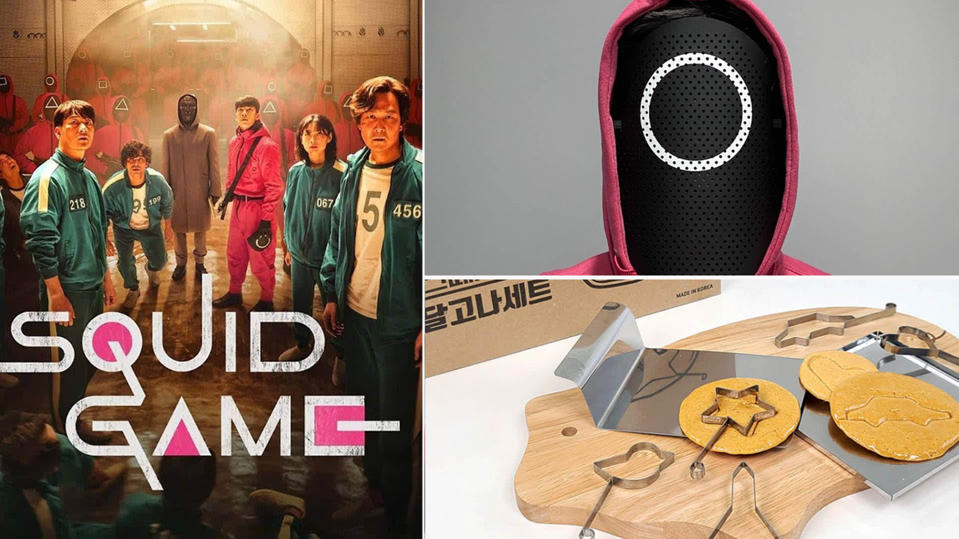 Where To Buy Squid Game Red Jumpsuits, Masks & Other Merch For Halloween — Or Just To Re-Create The Hit Netflix Drama At Home