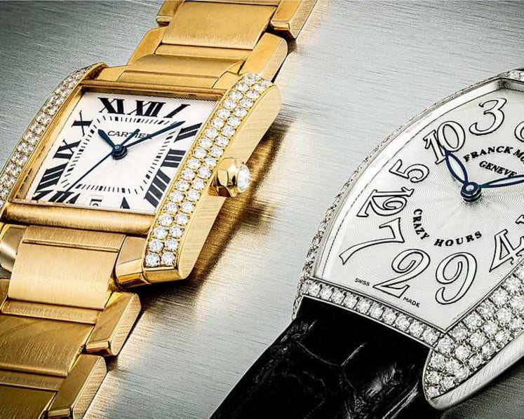 Luxury watches are now fetching record six-figure prices at online auctions
