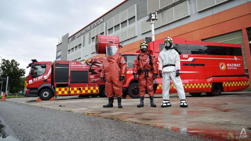 Modular oil tank firefighting system is SCDF’s latest tool in fighting large-scale fires