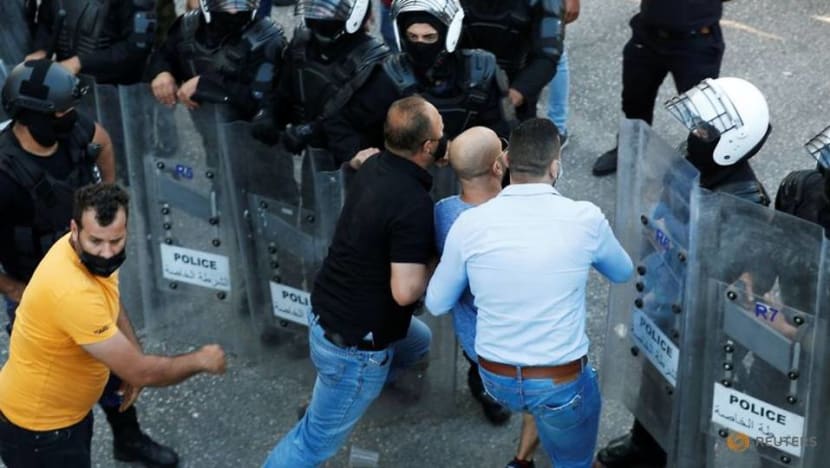 Palestinian Authority deploys forces during protest against critic's death Palestinian Authority deploys forces during protest against critic's death