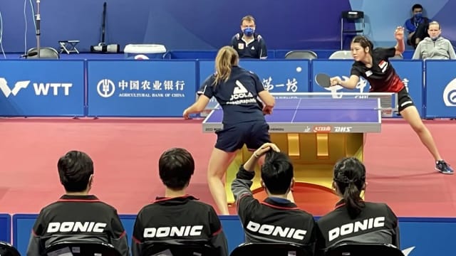世乒团体赛：我国女队击败捷克 晋级复赛