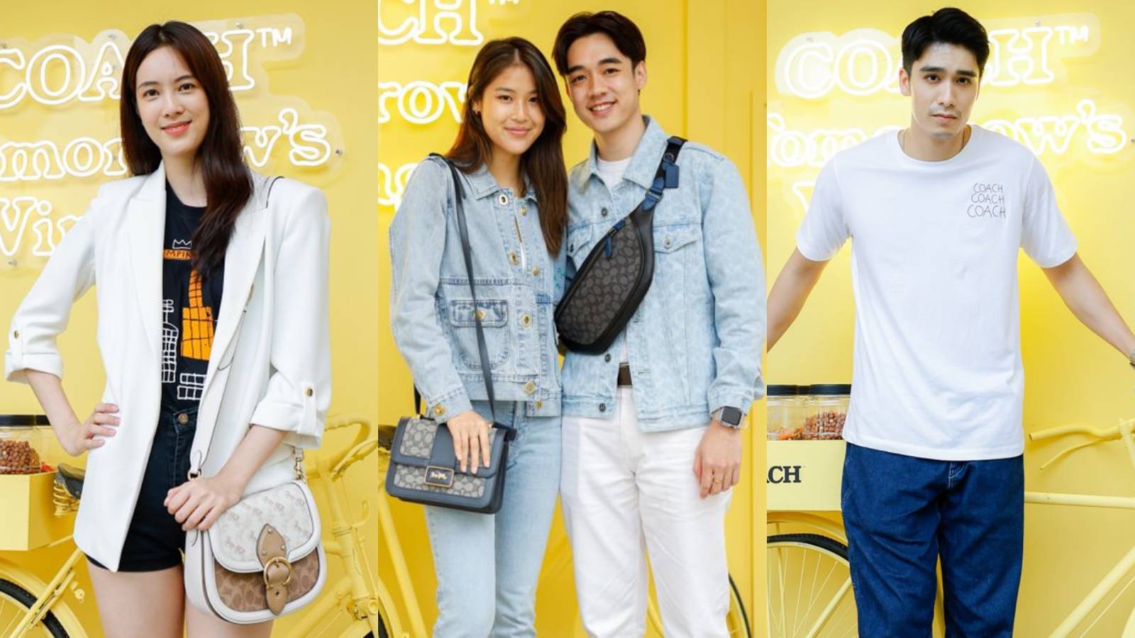2nd-Gen Stars Tay Ying, Chen Yixin & Joel Choo Turn Up The Star Power At Coach Concept Store