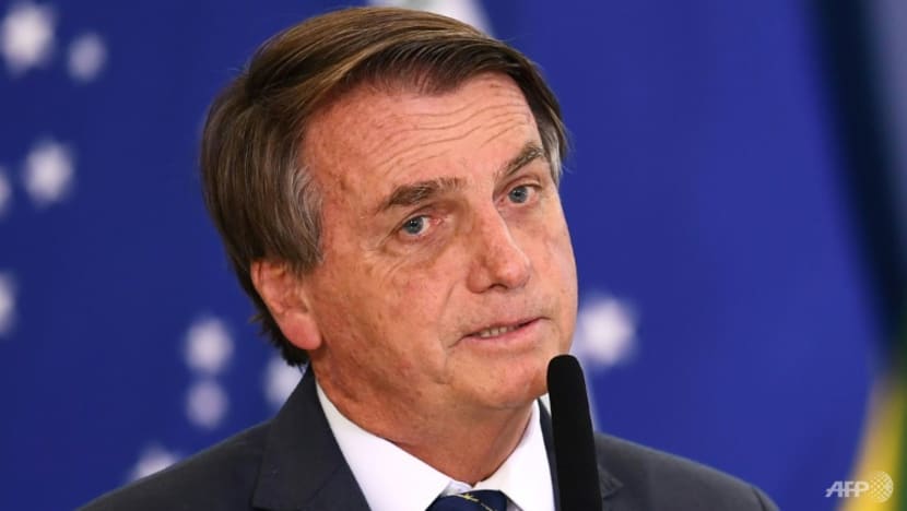 Brazil's Bolsonaro hospitalised in US with intestinal discomfort Brazil's Bolsonaro hospitalised in US with intestinal discomfort