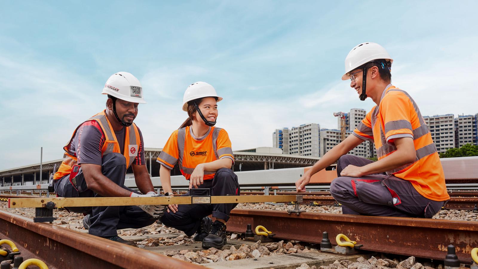 Rail engineering offers job satisfaction and growth opportunities to