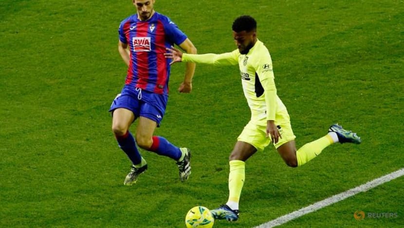 Suarez secures Atletico win despite Eibar's keeper scoring a penalty Suarez secures Atletico win despite Eibar's keeper scoring a penalty