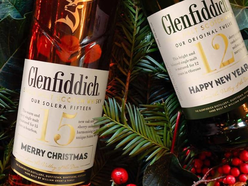 Festive gift idea: Personalise your whisky bottles with a special message   