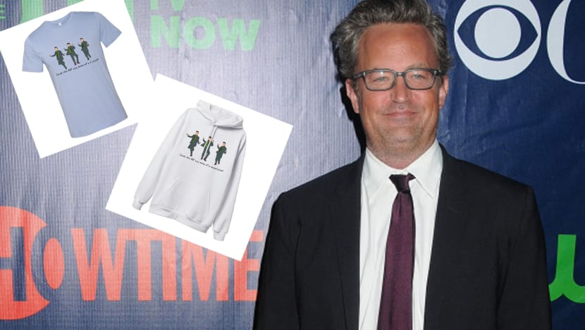 Matthew Perry Launches Friends-Themed Clothing Line For COVID-19 Relief Matthew Perry Launches Friends-Themed Clothing Line For COVID-19 Relief