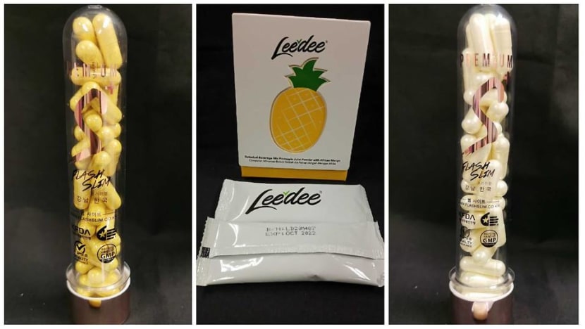 Banned substance found in 4 weight loss products; 1 consumer had serious adverse effects: HSA Banned substance found in 4 weight loss products; 1 consumer had serious adverse effects: HSA