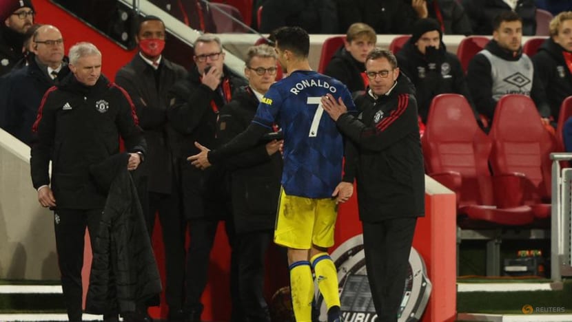 Rangnick says he did not take Ronaldo reaction personally Rangnick says he did not take Ronaldo reaction personally