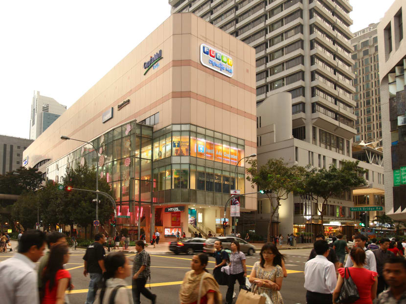 Capitaland Mall Trust saw gross revenue falling 1.3 per cent to S$168.6 million due to Funan mall ceasing operations. Photo: Capitaland Mall
