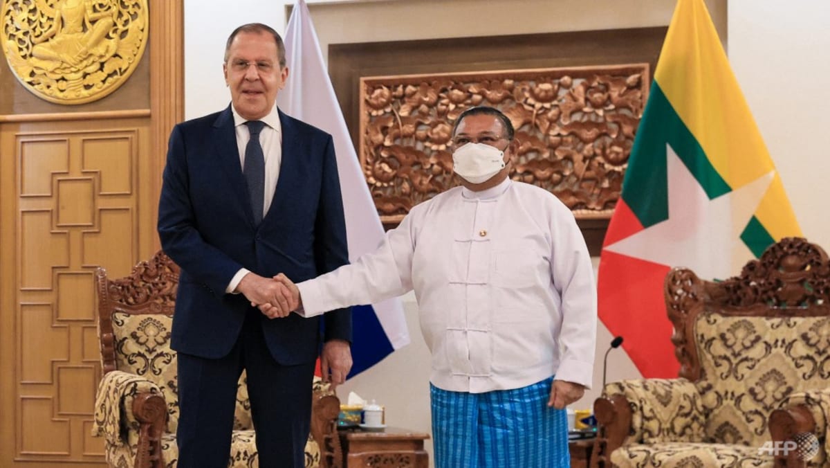 Russia backs Myanmar junta's efforts to 'stabilise' country, says Foreign Minister Lavrov