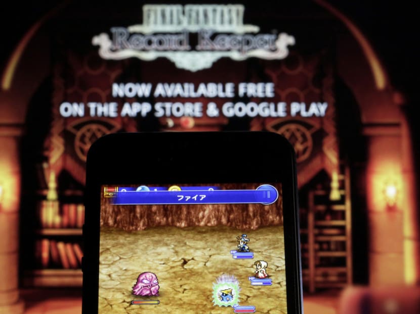 The Final Fantasy Record Keeper (FFRK) smartphone game, co-developed by Square Enix and DeNA. Photo: Bloomberg