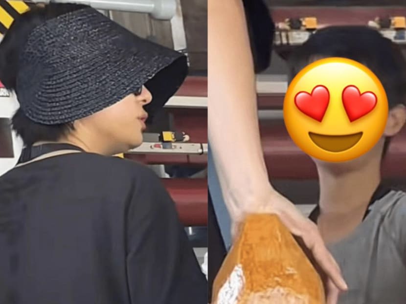 Chinese actress Sun Li spotted at Universal Studios Singapore with her 2 kids; son looks just like her