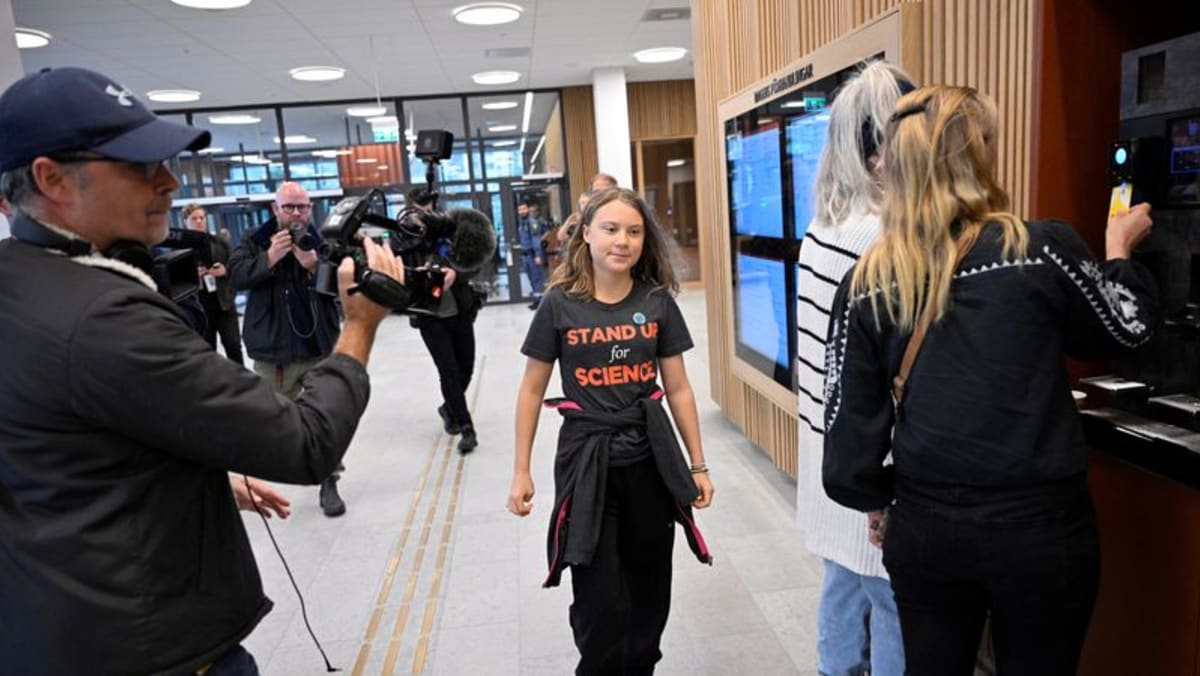 Swedish court fines Greta Thunberg again for disobeying police orders Swedish court fines Greta Thunberg again for disobeying police orders