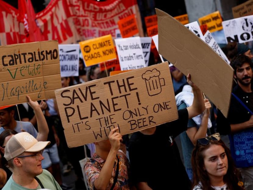 Global climate change protests demand compensation ahead of COP27 Global climate change protests demand compensation ahead of COP27
