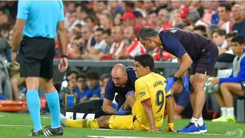 Barcelona sahkan Suarez alami cedera semasa pembukaan La Liga
