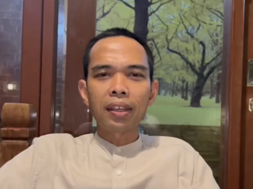 Mr Abdul Somad Batubara (pictured), 44, was denied entry into Singapore on May 16, 2022. Mr Abdul Somad Batubara (pictured), 44, was denied entry into Singapore on May 16, 2022.