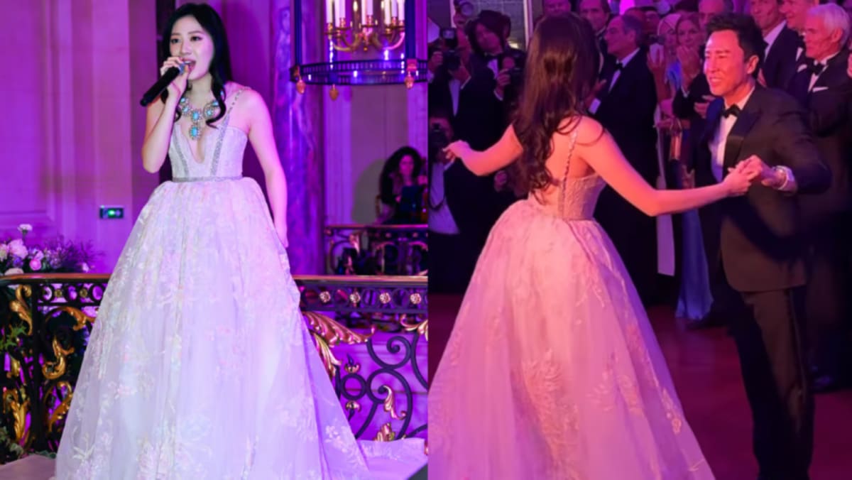 Donnie Yen and daughter Jasmine Yen steal the show at this year's Le Bal des Debutantes in Paris - Vimarsana News