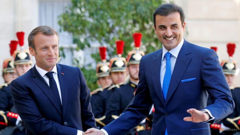 France's Macron says Qatar must move towards "tangible changes" 
