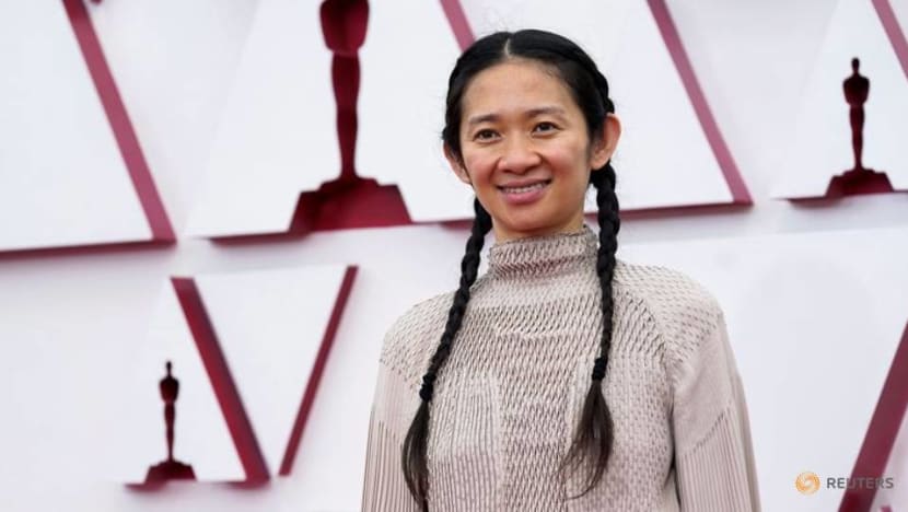 Chloe Zhao makes Oscars history as first Asian woman to win best director Chloe Zhao makes Oscars history as first Asian woman to win best director