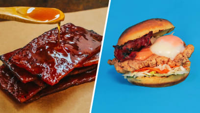 New Hipster Hawker Stall Serves Burgers Garnished With Bak Kwa From $6