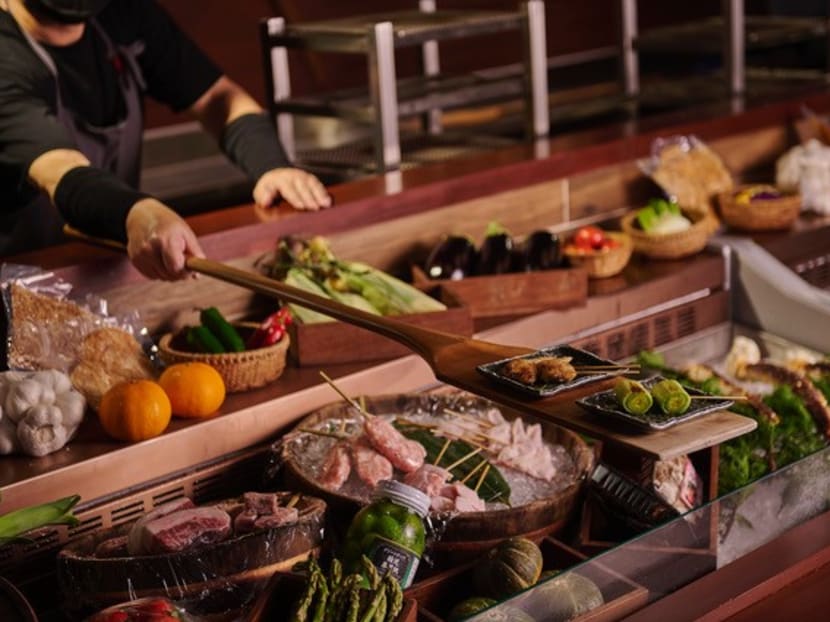 New dining experiences in Singapore: Japanese bincho grills, hawker food at the Raffles New dining experiences in Singapore: Japanese bincho grills, hawker food at the Raffles