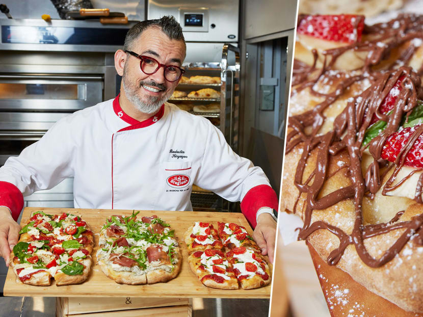 Bulgaria’s ‘God of Pizza’ Opens S’pore Kiosk Serving Focaccia-Style Nutella Pizza